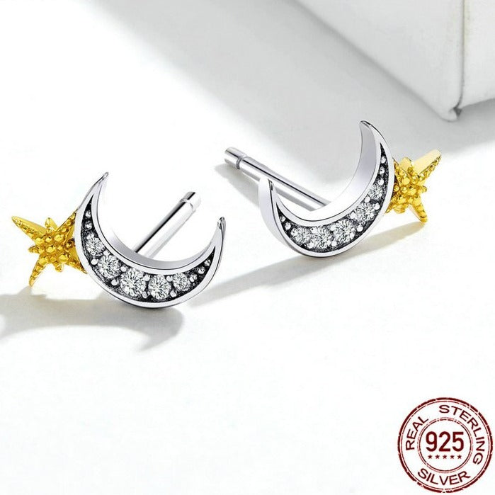Moon Ohrring