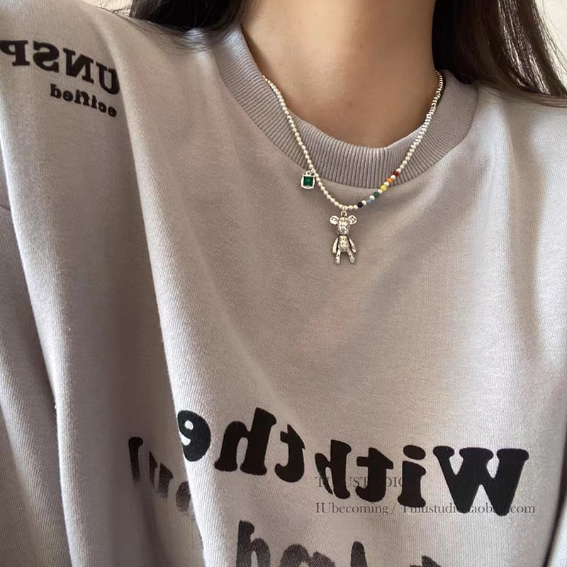 Charm Bear Halskette