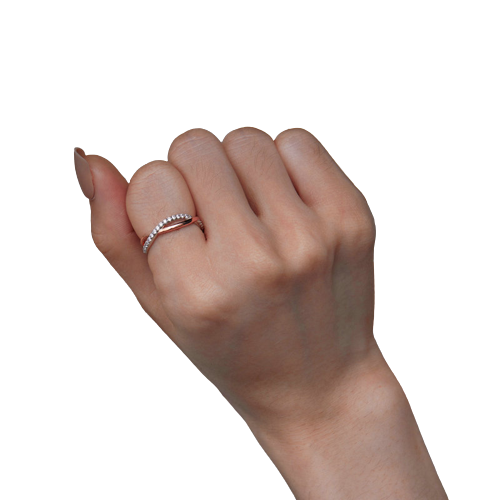 Twist Eternity Ring